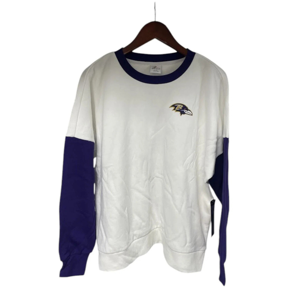 G-III 4Her by Carl Banks  Women's Sweatshirt Ravens - Regular
